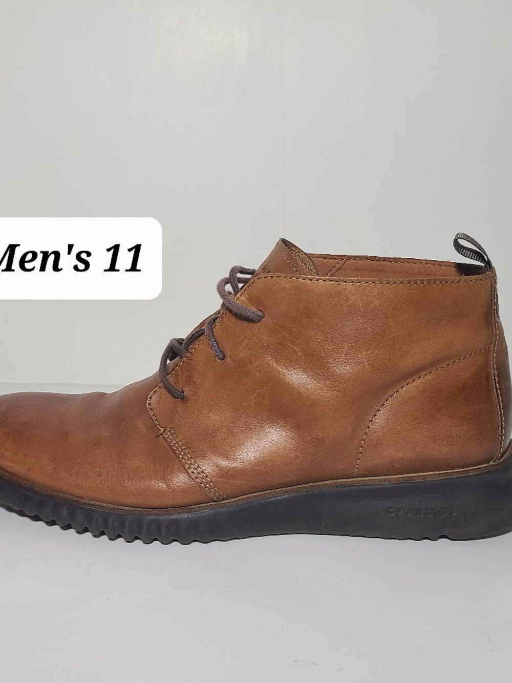 Cole Haan Zerogrand 2.0 Chukka Boot Brown Men's Size 11